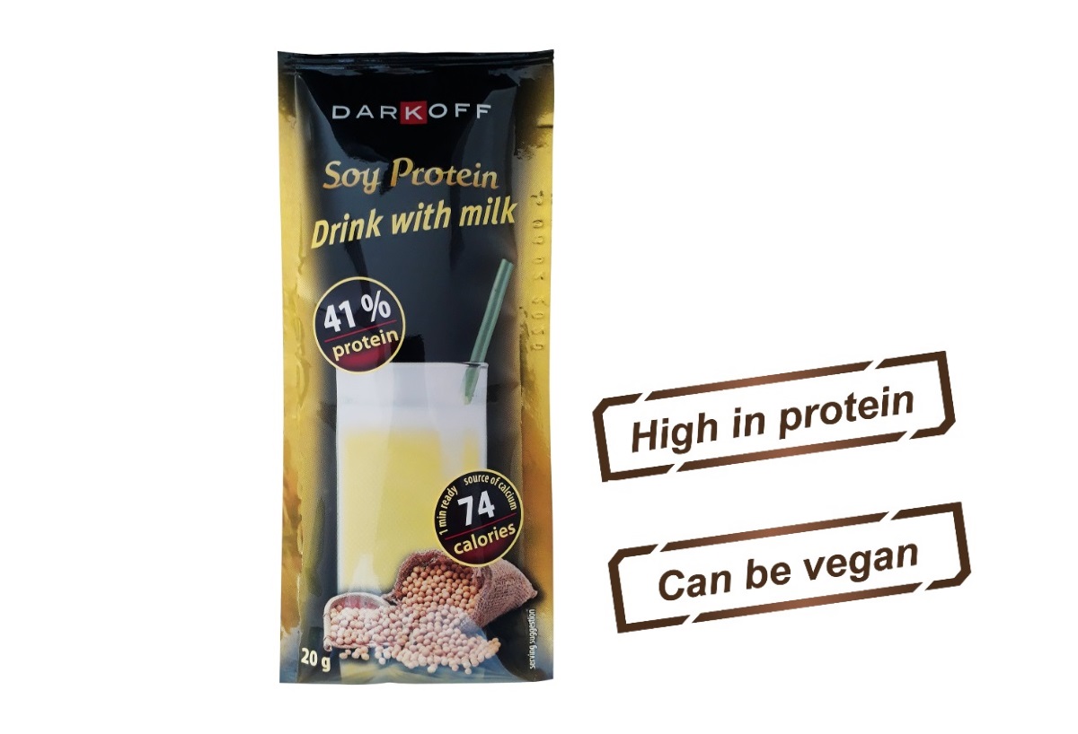 Soy protein drink