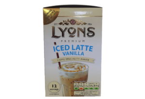 ICED latte vanilla